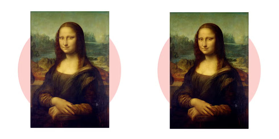mona lisa's smile and mandela effect