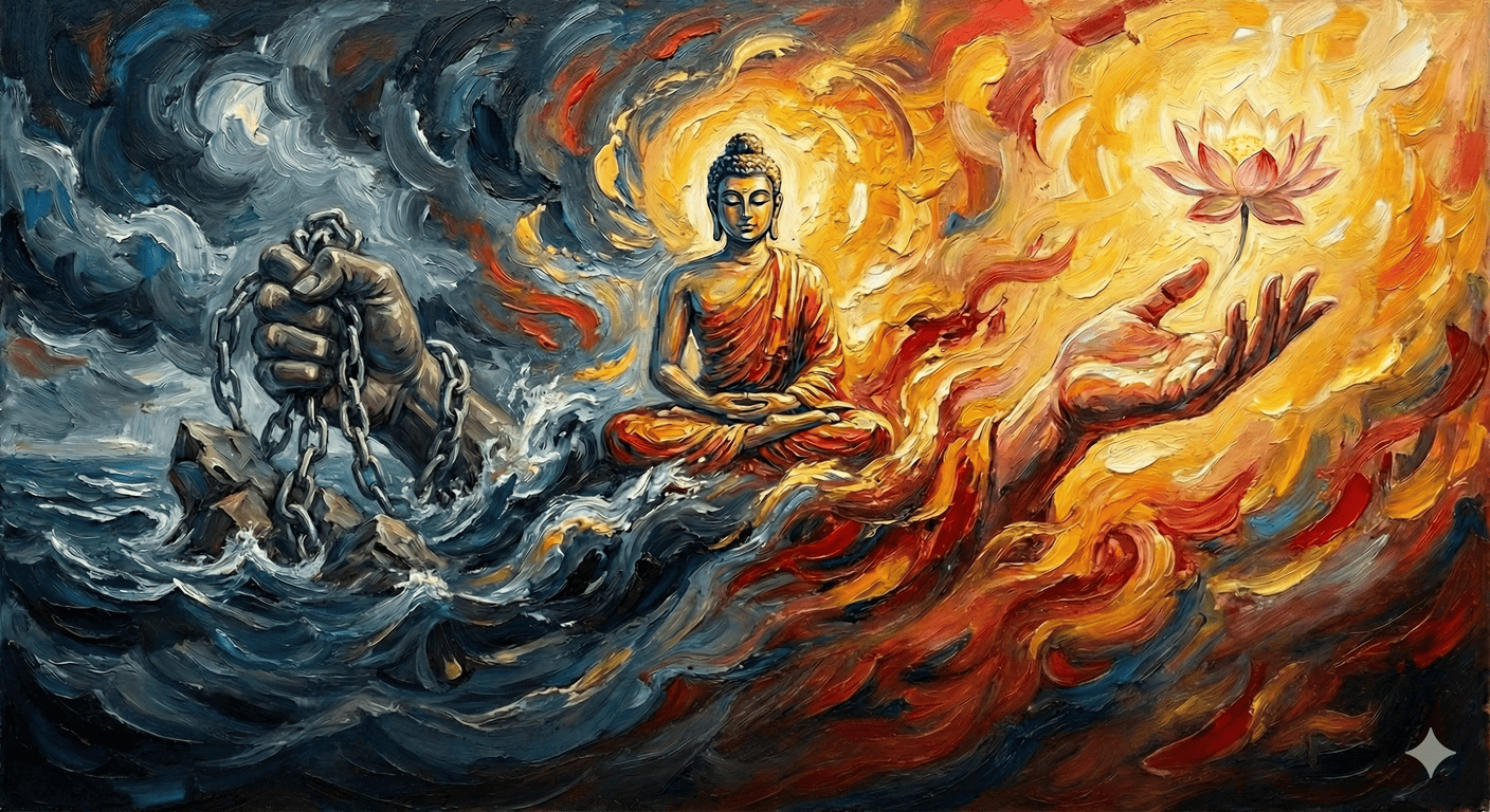 Letting Go Vs Giving Up | A Buddhist Guide. Phân Biệt Buông Bỏ & Buông Xuôi Trong Đạo Phật