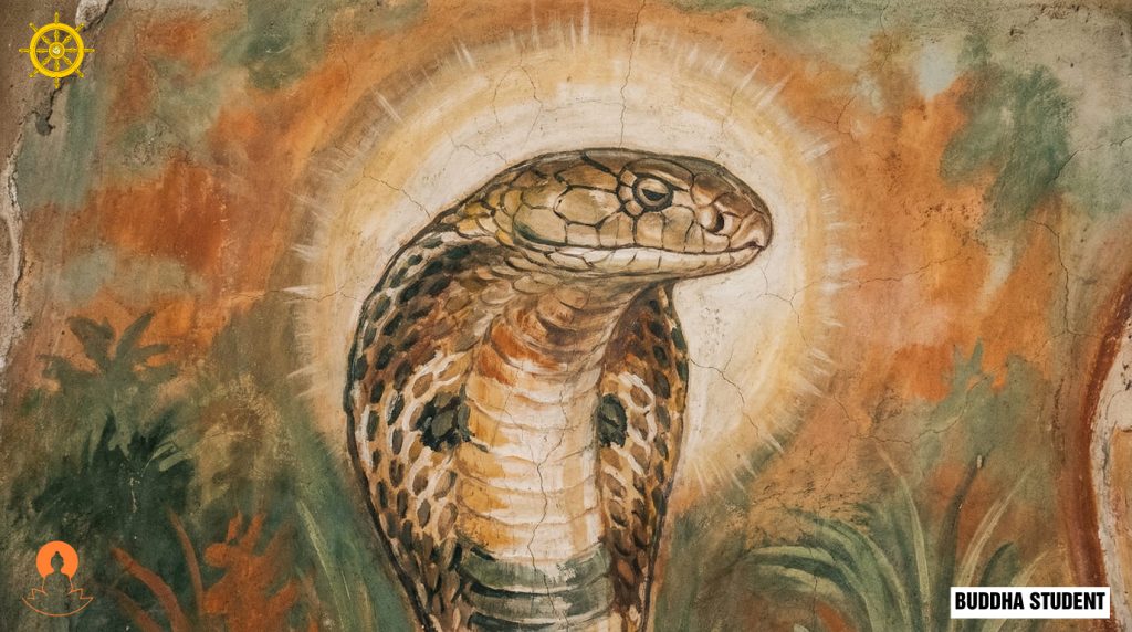 the snake of Compassion and Wisdom in Buddhism