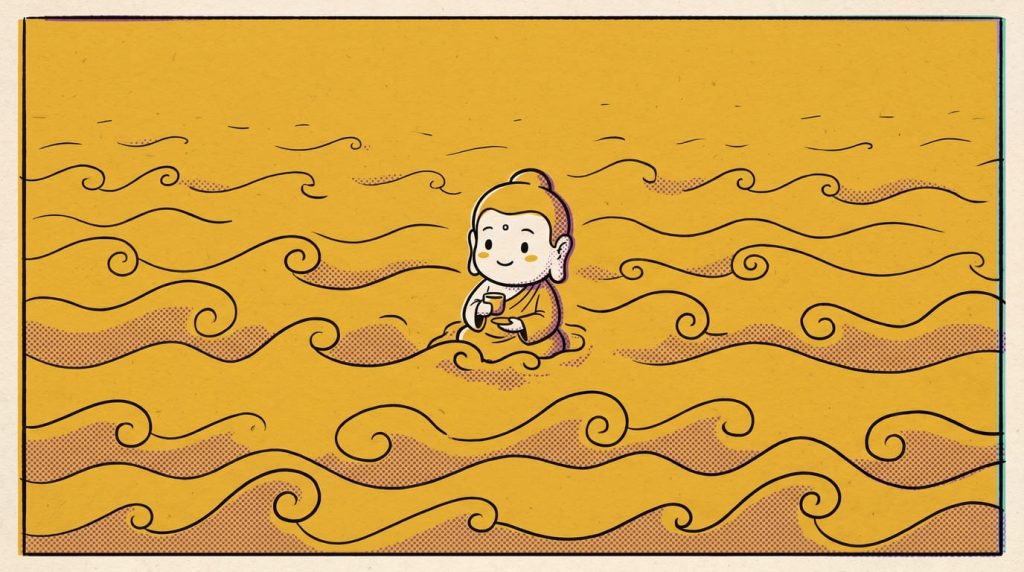 Craving is like drinking seawater—the more you drink, the thirstier you become